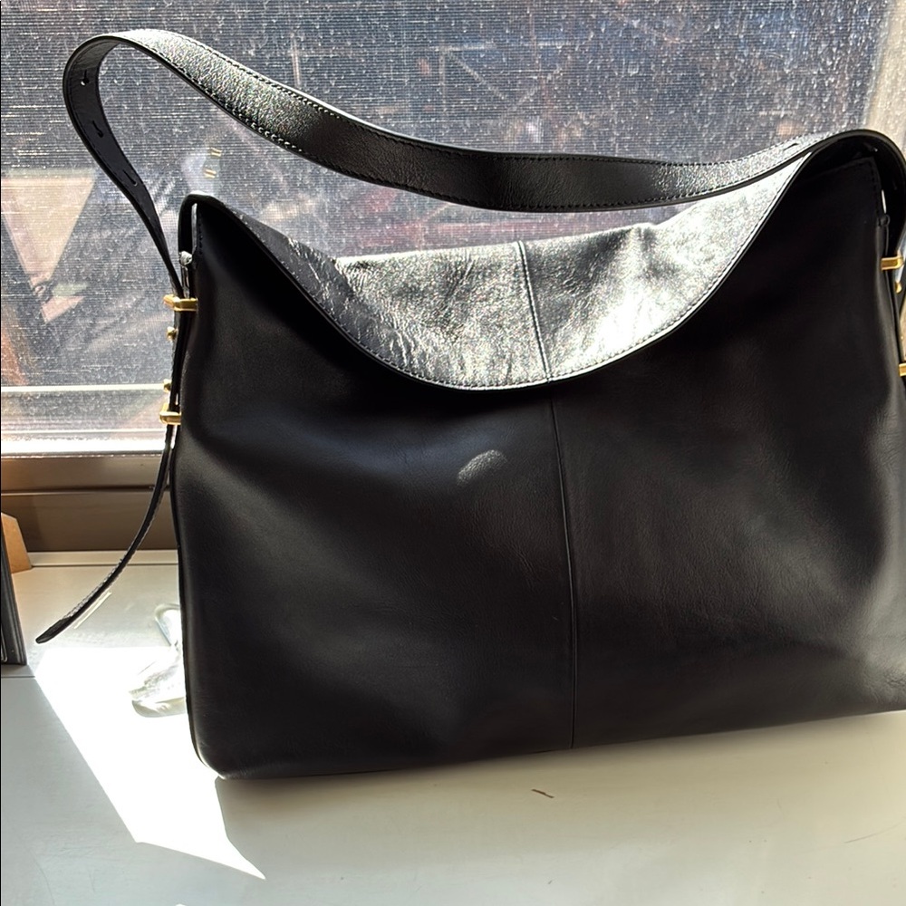 Elegant Black  Shoulder Bag